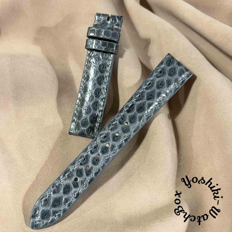 宇宙の香り sna-74 シースネイク ウミヘビ 腕時計ベルト グレー ラグ幅