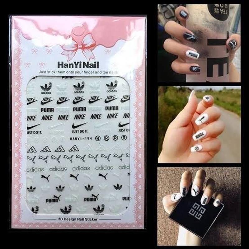 50 Adidas ネイルシール 美しいネイルトレンド