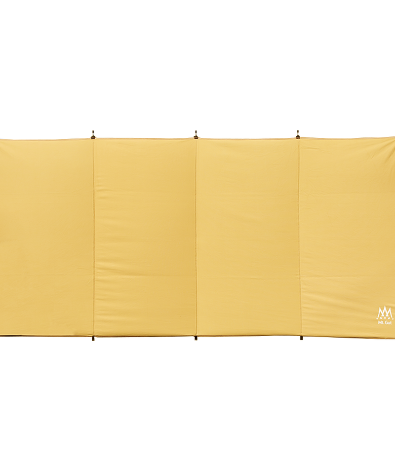 Mt.Gut 陣幕 風除 ウインドスクリーン コットン ベージュ | Mt.Gut
