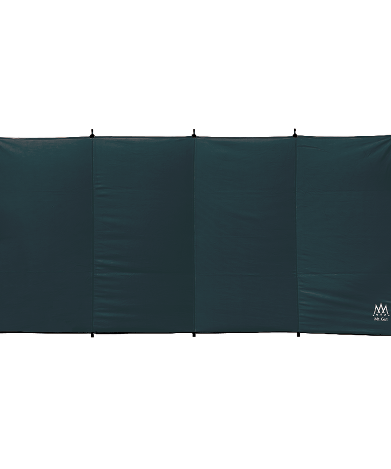 Mt.Gut 陣幕 風除 ウインドスクリーン コットン ブラック | Mt.Gut