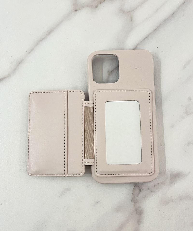 pium ピウム ハートスタッズキルティング iPhoneケース ハートスタッズキルティングiPhoneケース – pium