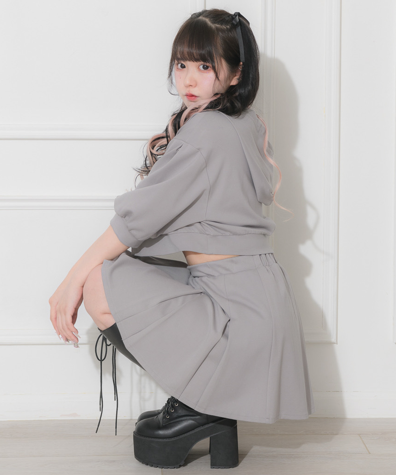 ファスナーパーカースウェットセット | pium