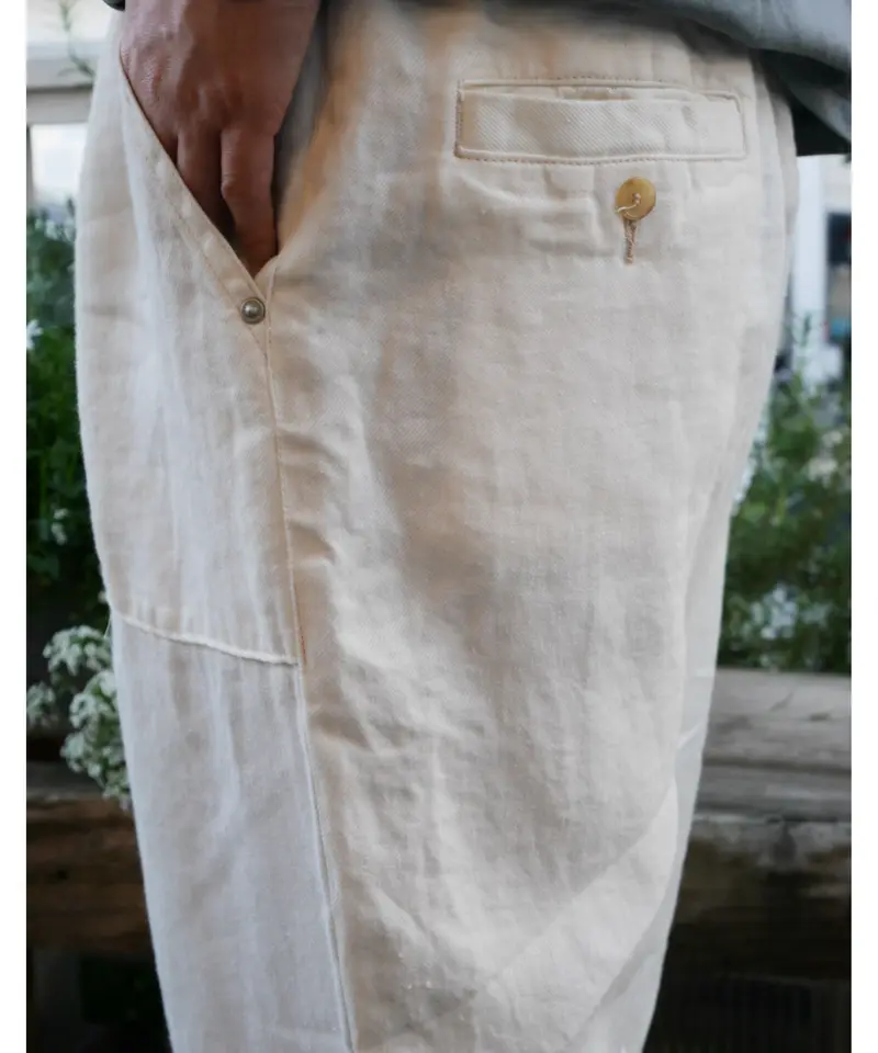 ◇ hands of creation ◇ リネンデニム オーバルパンツ | amilily'...