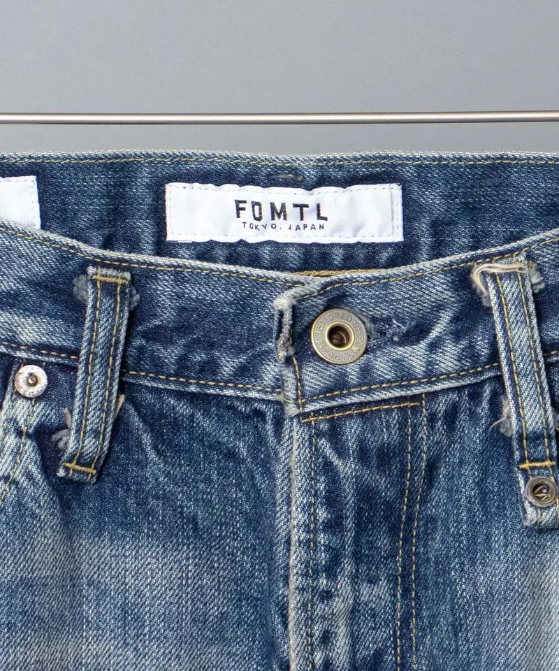 FDMTL / ファンダメンタル 】 SLIM FIT STRAIGHT DENIM CS...