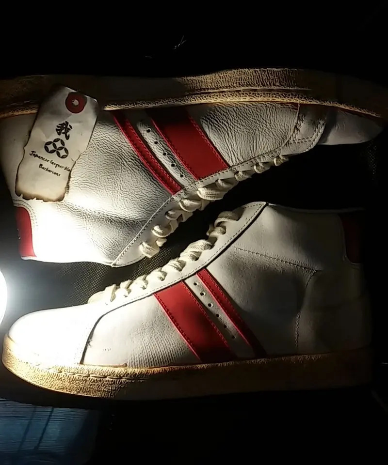 スストア 80´sビンテージ古着!日本製 Keds 本革スエード スニーカー