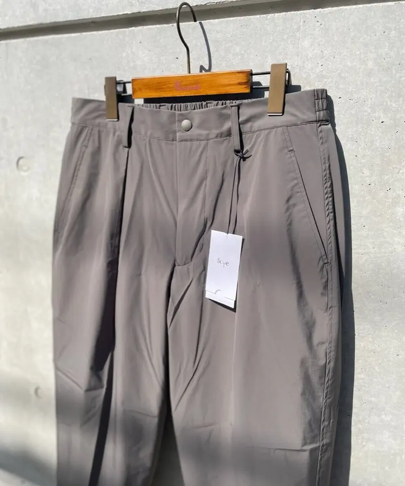 SCYE(MEN`S) / ULTRA 2WAY NYLON STRETCH TAPERED
