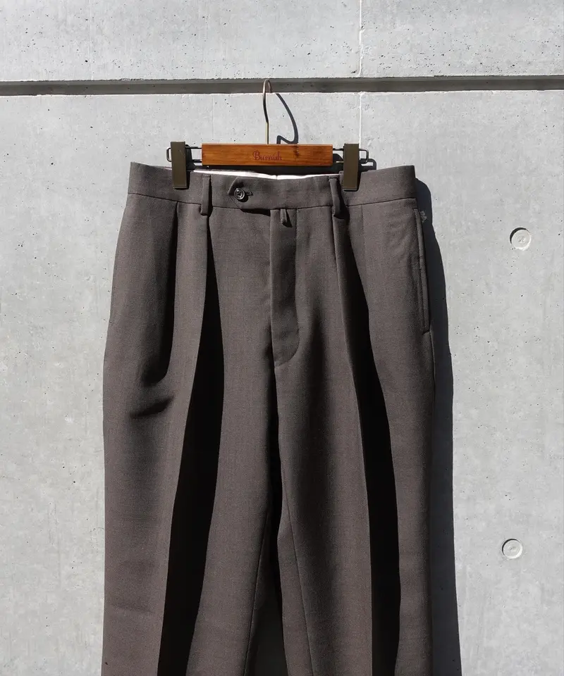 NEAT / WOOL HOPSACK WIDE TYPE1 | Burnish Online...