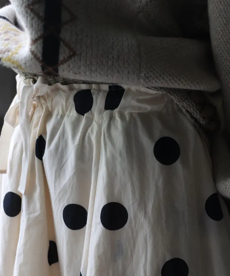 NATIVE VILLAGE ネイティブヴィレッジ / ラウンドカットロングスカート