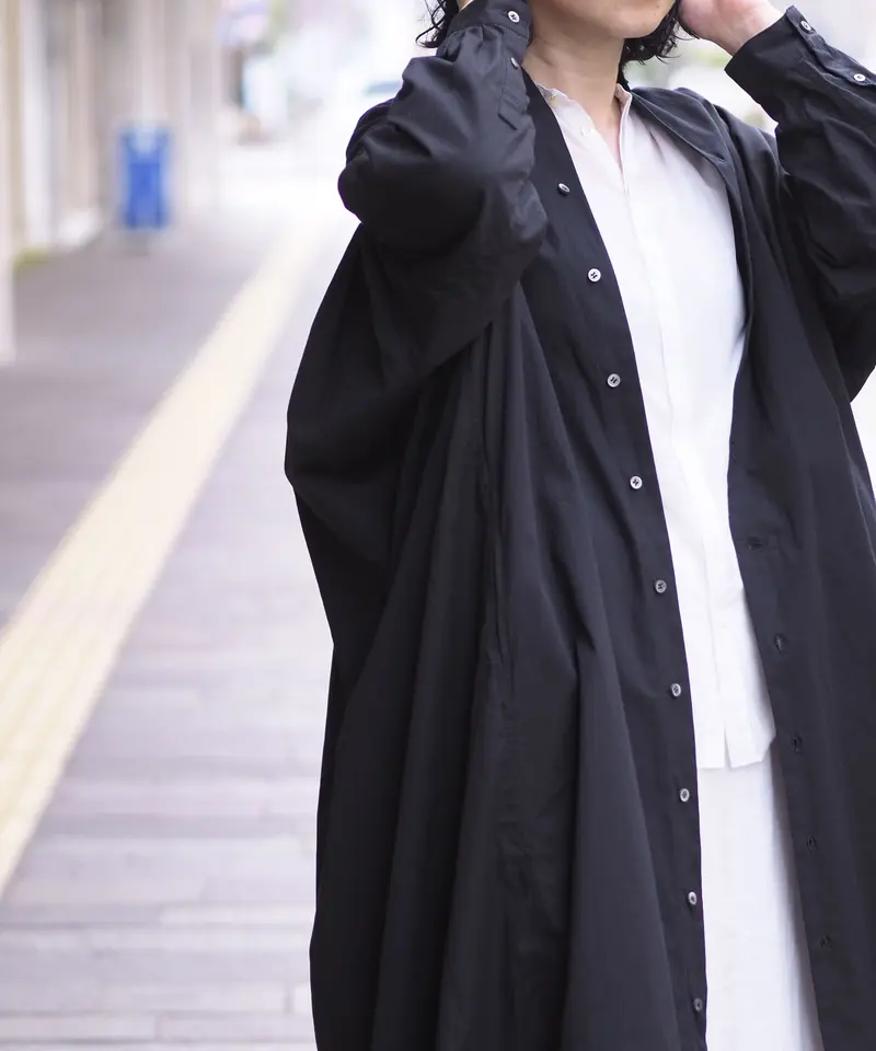 Suzuki Takayuki coat shirt Black