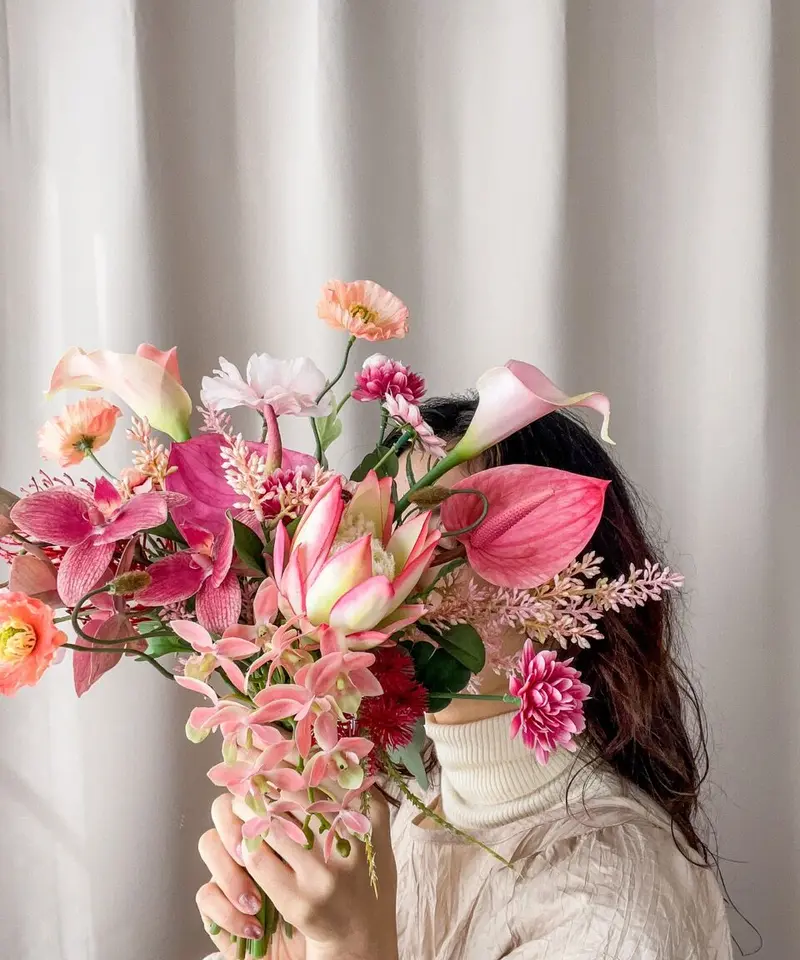 受注生産 】 ラズベリーライトなブーケ | doille doillette