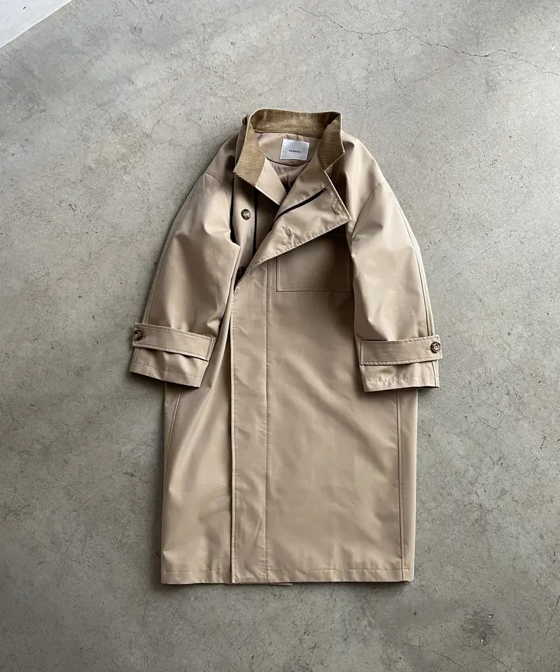 再入荷調整中 stand collar trench coat | F A S H I R U