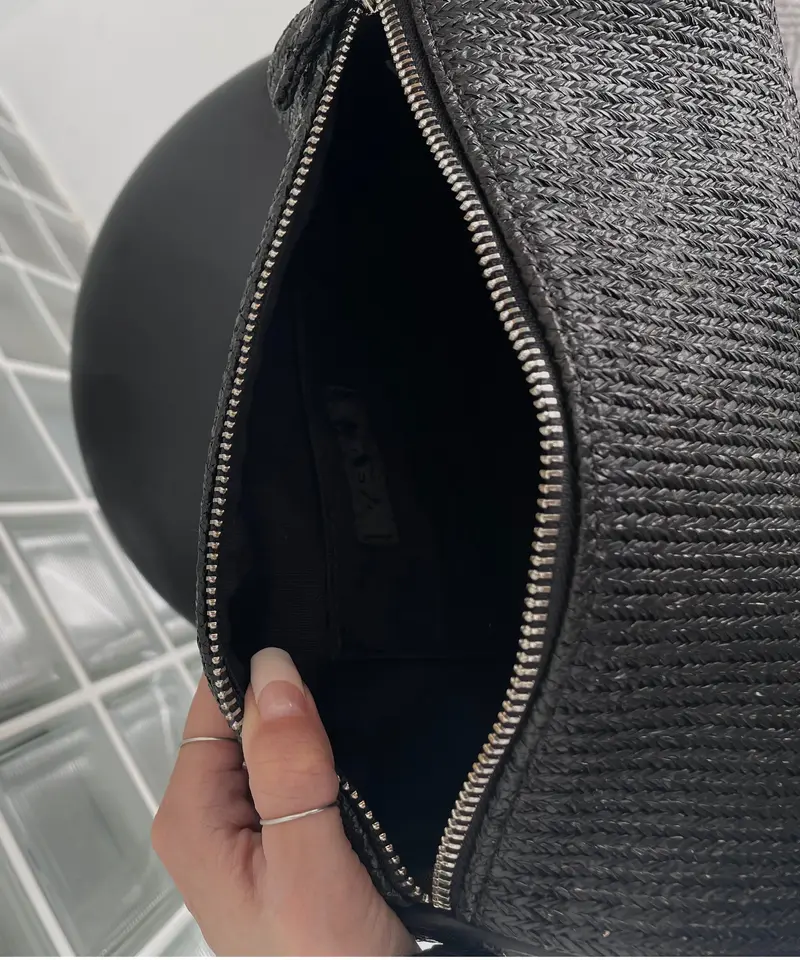 Bijou Ribbon Round Bag / ビジューリボンラウンドバッグ | FICTI...