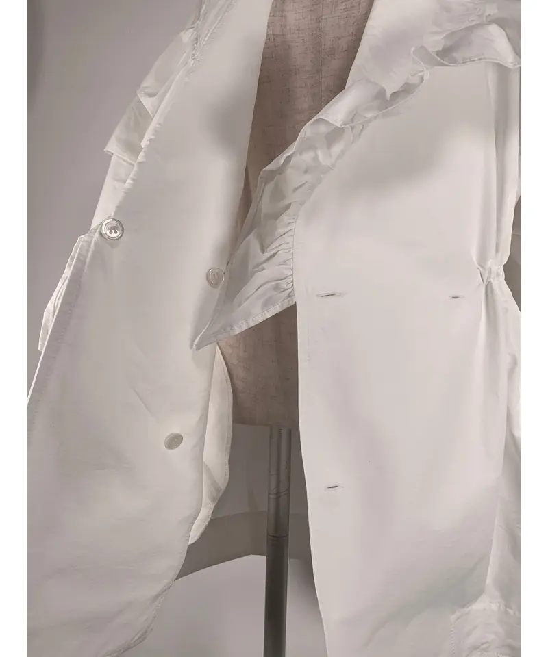 フリルカラージャケット Raffled Collar Jacket | FICTION TOK...