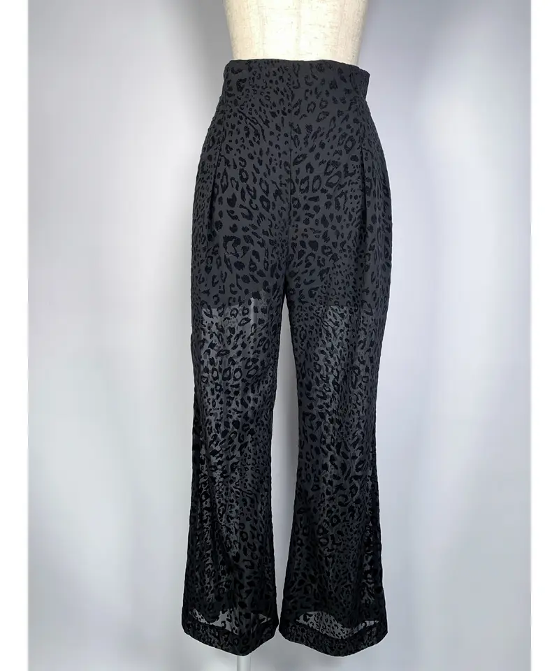 Leopard Sheer Pants レオパードシアーパンツ | FICTION TOKYO...