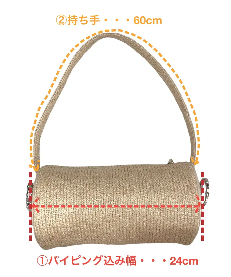 Bijou Ribbon Round Bag / ビジューリボンラウンドバッグ | FICTI...
