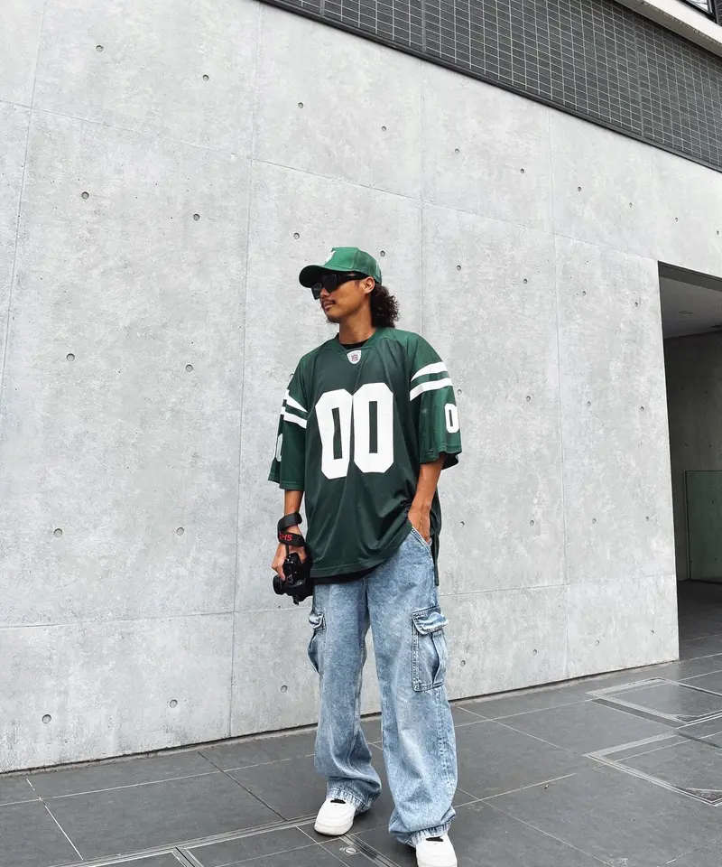 2colors】Football shirt | FLEX