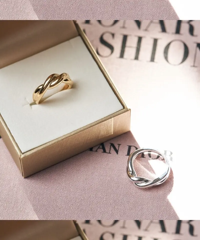 Entangle ring GLD | ELENORE TOKYO