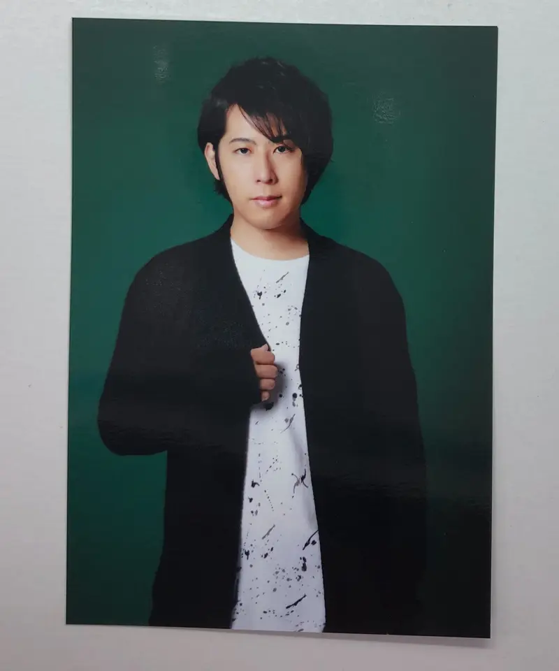 白井悠介 ファン感謝イベントin東京 ブロマイド《背景緑・胸に手》②