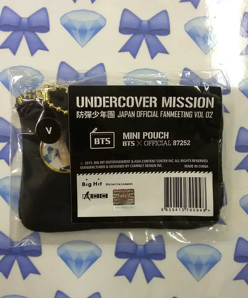 BTS UNDERCOVERMISSION ミニポーチ - アイドル