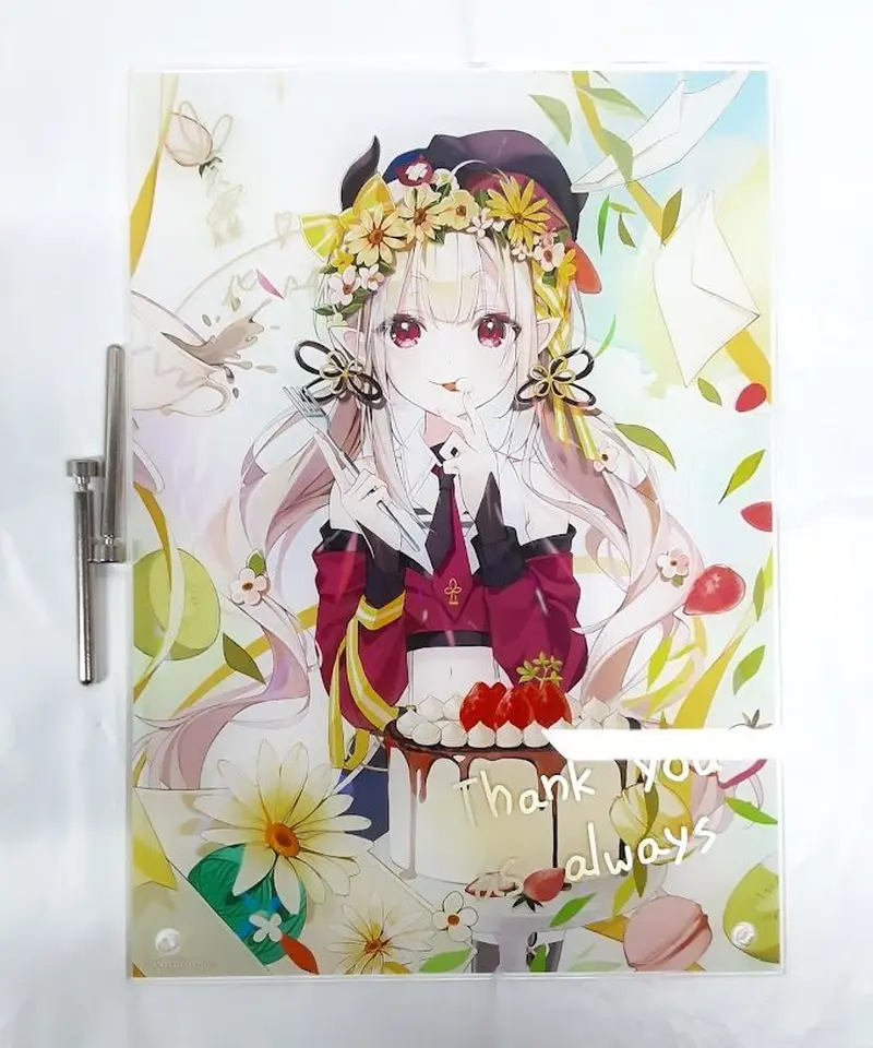 奈羅花　誕生日　グッズ　アクリルパネル　手紙　ブロマイド 奈羅花誕生日グッズ＆ボイス2025｜にじさんじオフィシャルストア