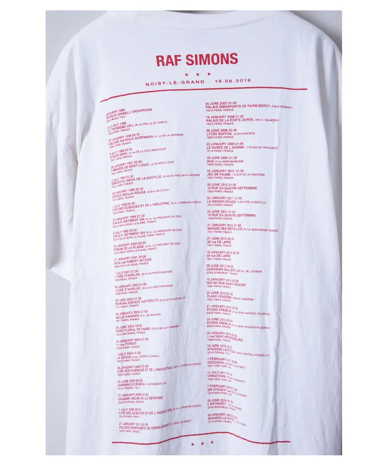 RAF SIMONS/ラフシモンズ/