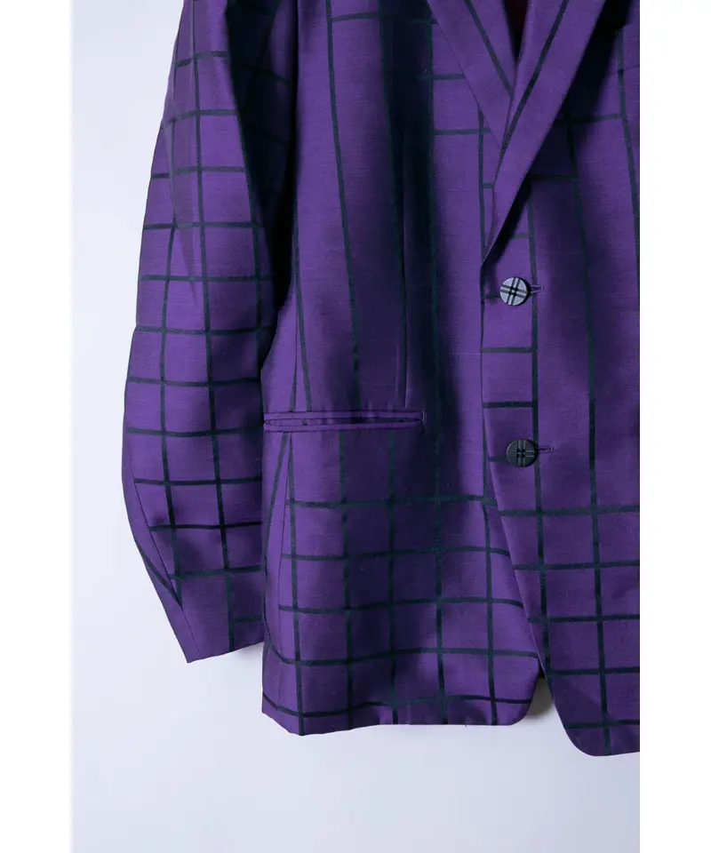 ISSEY MIYAKE MAN/イッセイミヤケメン/チェックテーラードジャケット