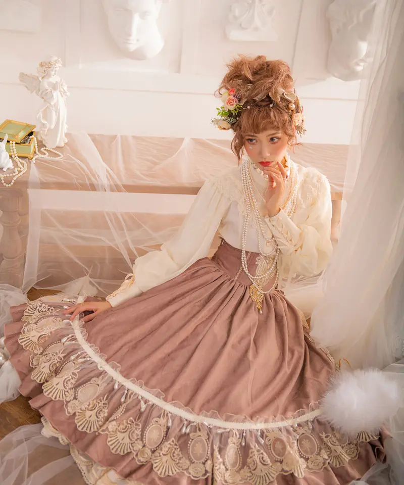 ロリィタ 姫袖ブラウス