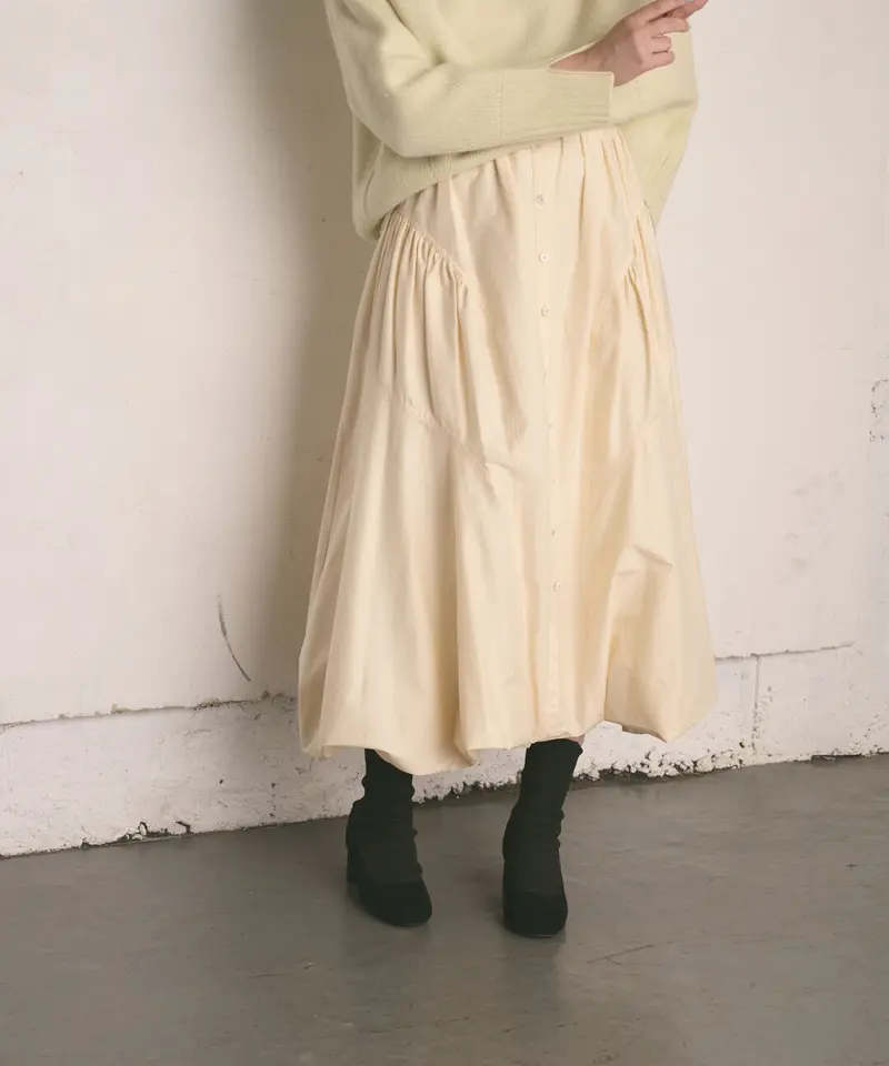 ティアードバルーンスカート(ウォッシャブル) | jemma.atelier