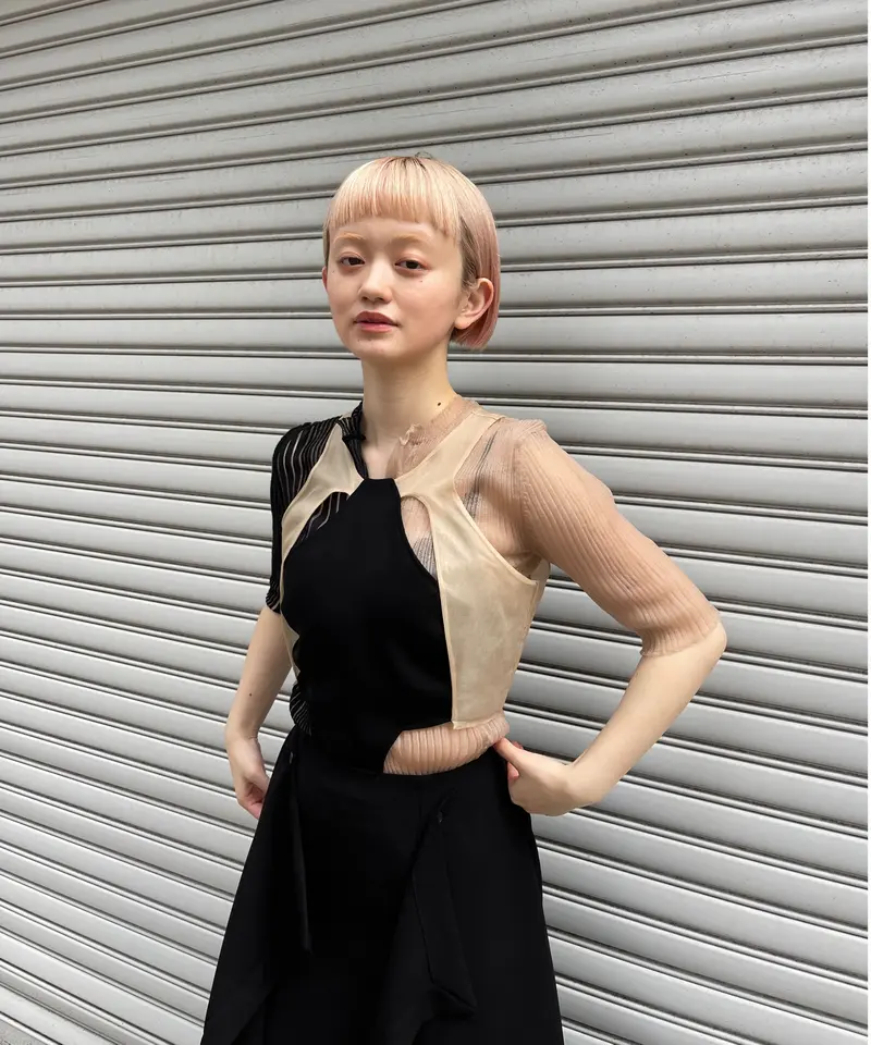【本日限定値下げ】Akikoaoki ワンピース AKIKOAOKI ワンピース 「AKIKOAOKI/アキコアオキ」twisted nerve