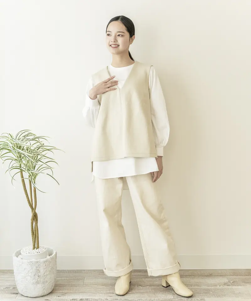 人気沸騰】 kitta スカート オーガニックコットン 草木染め ロング