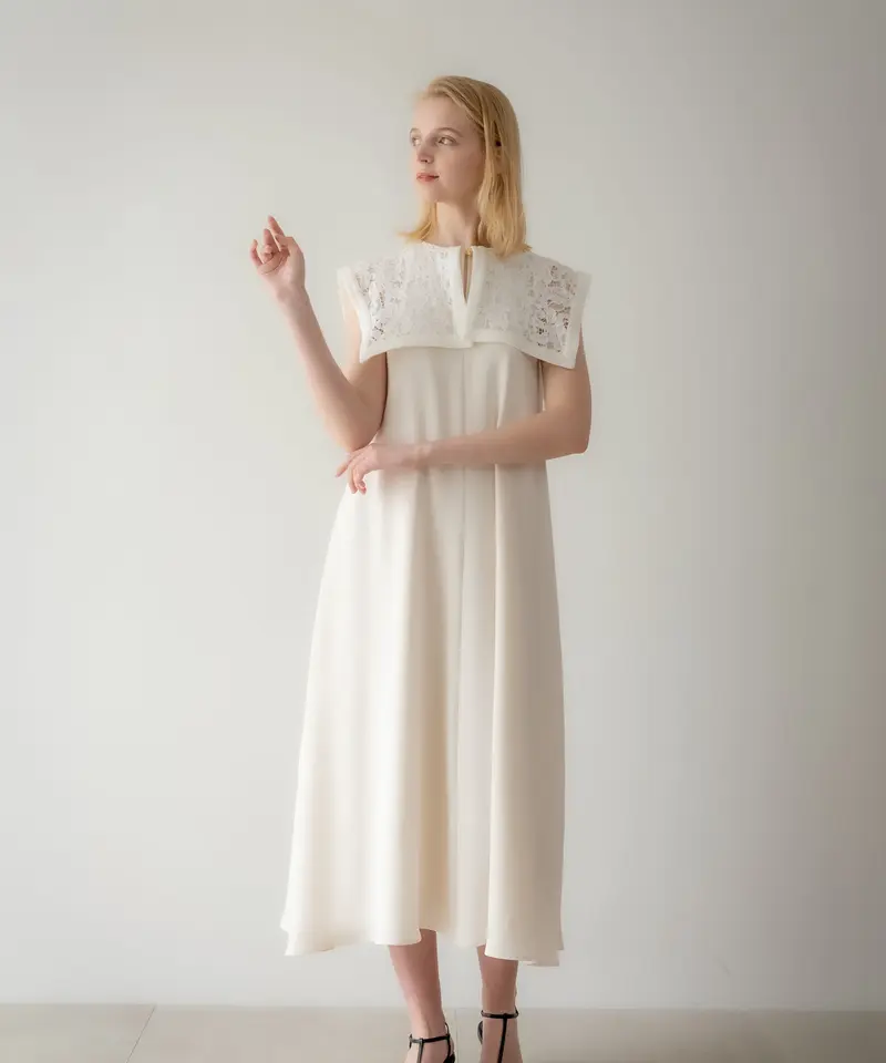 lace no sleeve one-piece | 【Acka.】エーシーケーエー|公式オン...