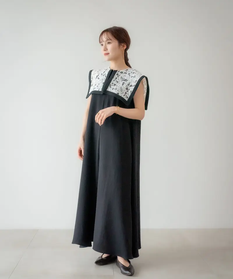 lace no sleeve one-piece | 【Acka.】エーシーケーエー|公式オン...