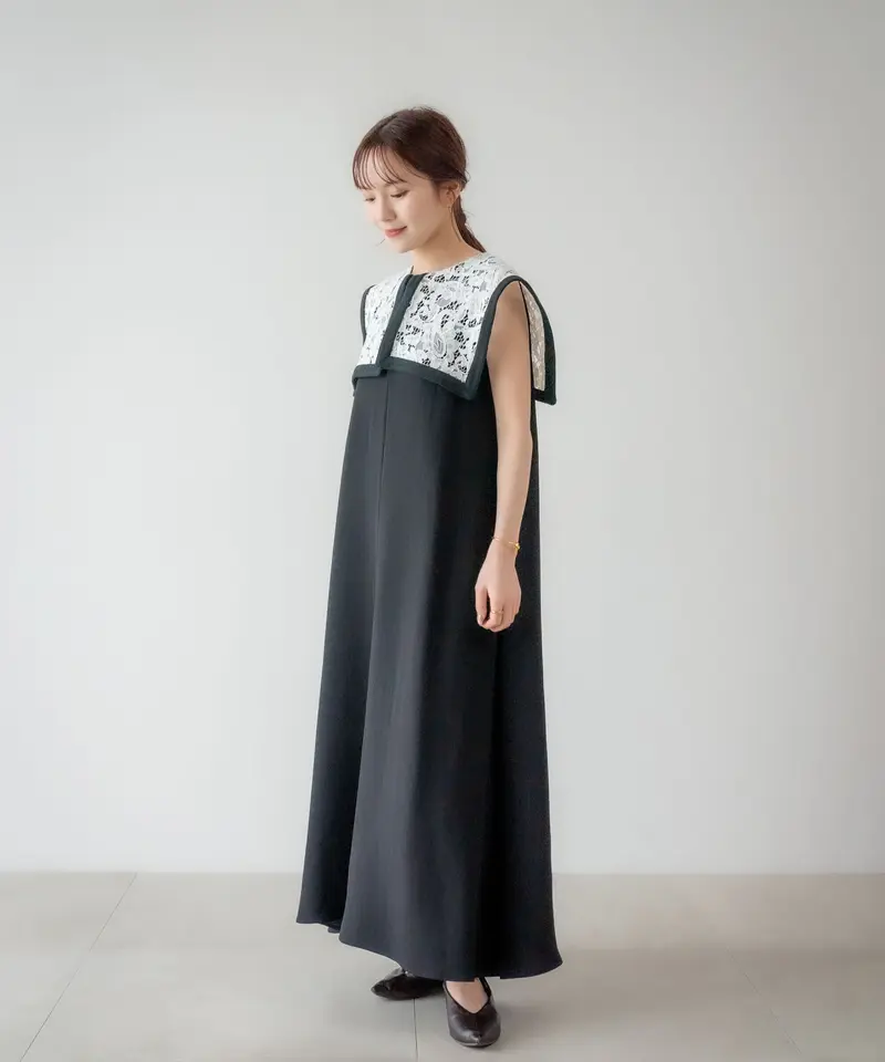 lace no sleeve one-piece | 【Acka.】エーシーケーエー|公式オン...