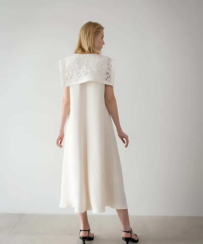 アウトレット 美品 Acka lace no sleeve one-piece | ccfl.ie