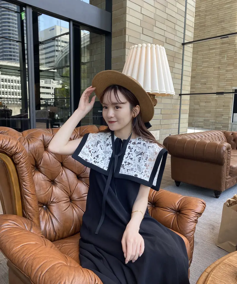 lace no sleeve one-piece | 【Acka.】エーシーケーエー|公式オン...