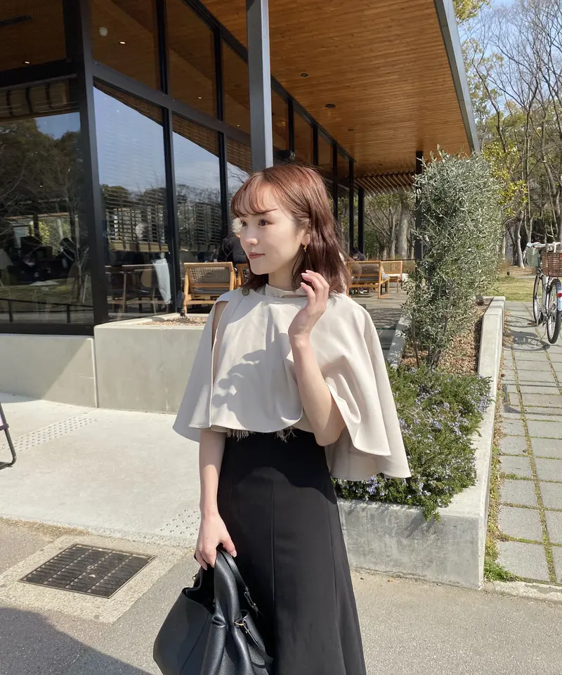 メール便対応！ 【Acka.】cape fringe tops - 通販 - mateinbox.com.br