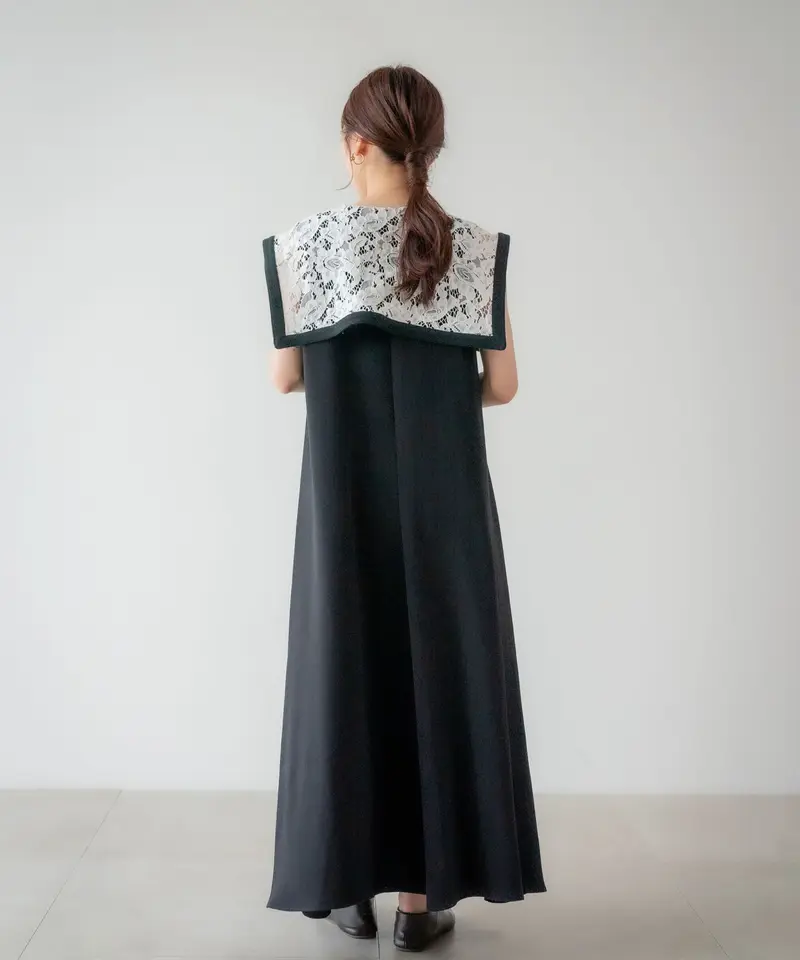 lace no sleeve one-piece | 【Acka.】エーシーケーエー|公式オン...