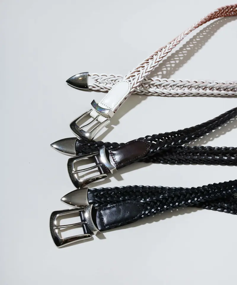 MBハイエンドレザーメッシュベルト（シルバー） | MB -there is a