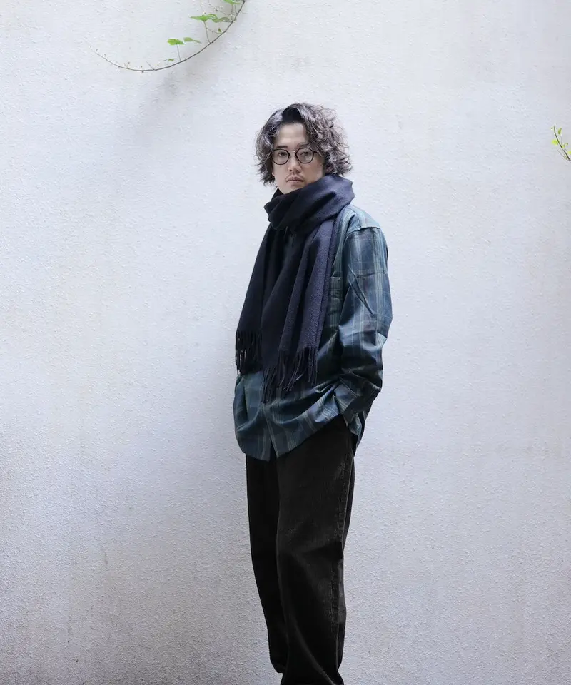 MBハイエンドウールカシミアストール | MB -there is a reason for