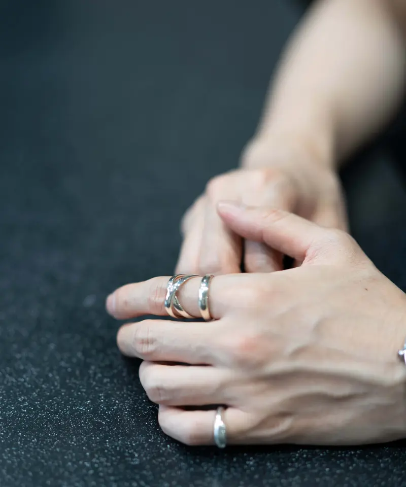 OX JEWELRY High-End Annulus Ring 21号 OX JEWELRY High-End Annulus Ring 21号