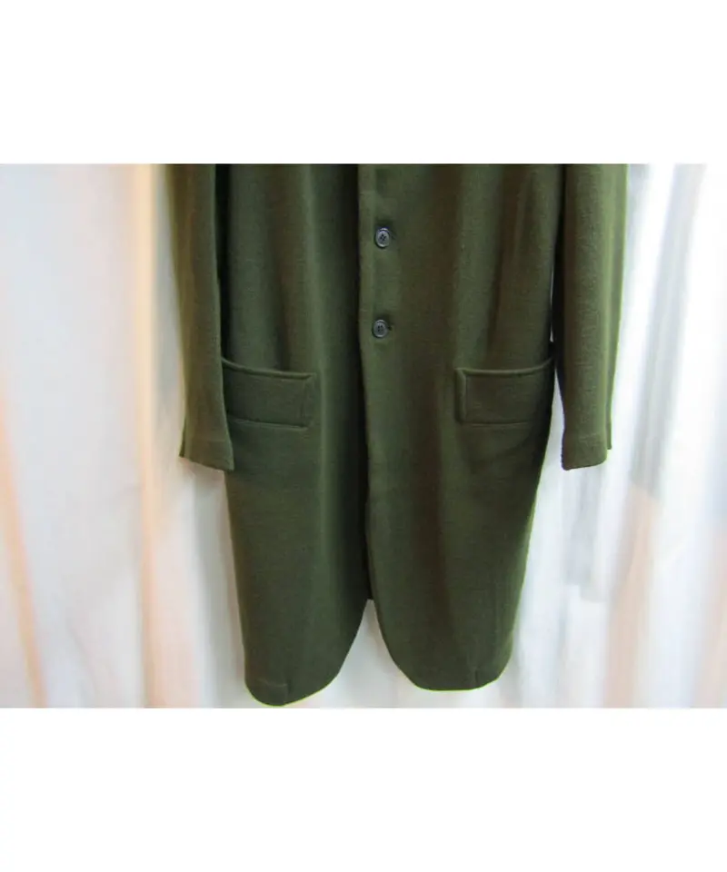 Y's yohji yamamoto カーキ ニットロングジャケット YV-J01-157 |...