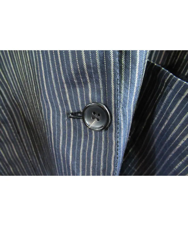 98ss yohji yamamoto pour homme vintage 麻 リバーシブル...