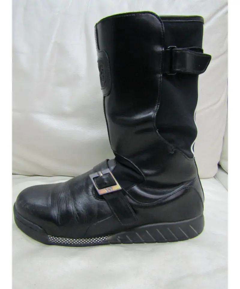 Y-3 yohji yamamoto ３本ラインデザインエンジニアブーツ | LA GRAND...