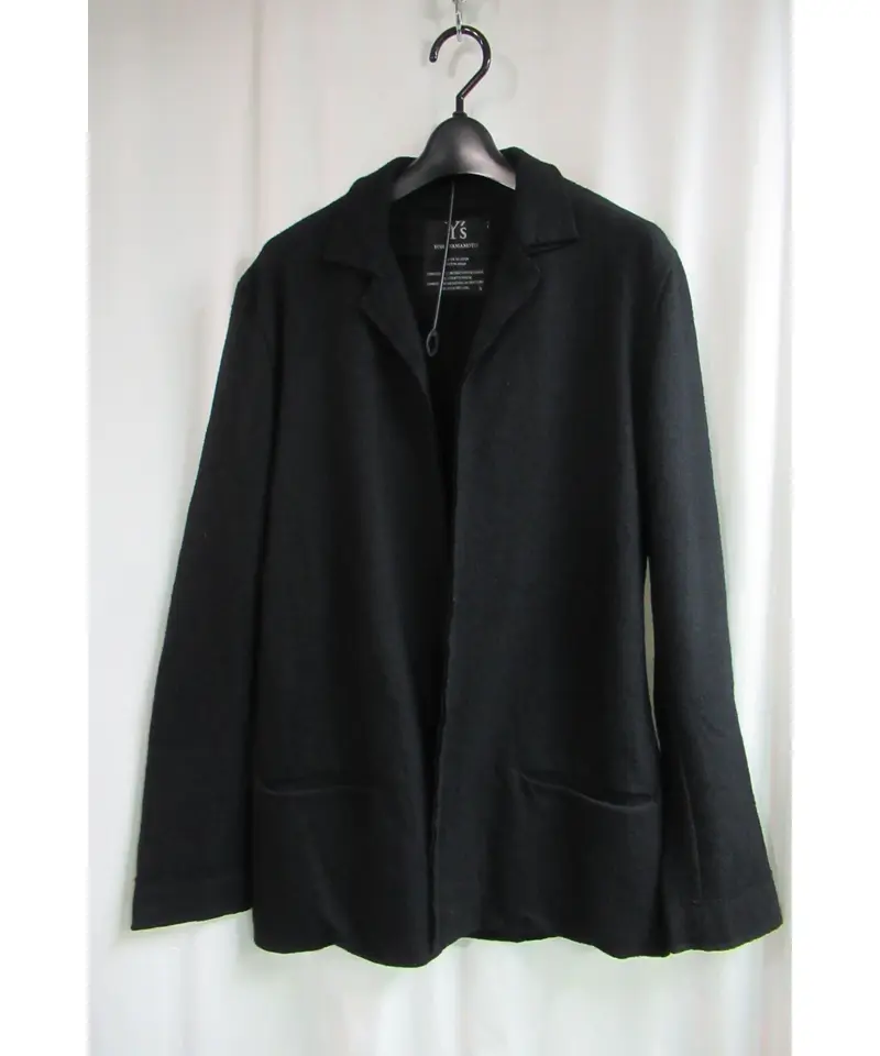 Y's yohji yamamoto ボタンレスデザインジャケット YJ-T22-856 |