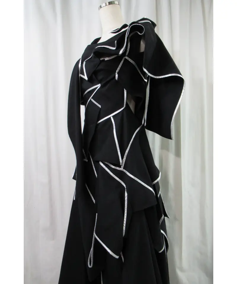 21aw yohji yamamoto femme デザインドレス(FX-D18-007) |...