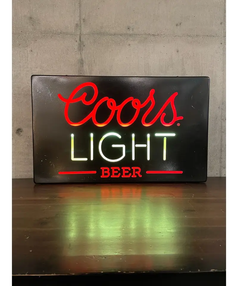Coors Light ヴィンテージ ライトニング サイン | La'Naleo