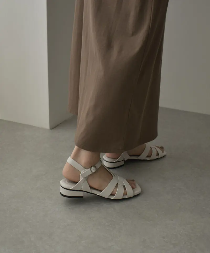 ミュール バリー サンダル ミュール 靴 バックストラップ レザー