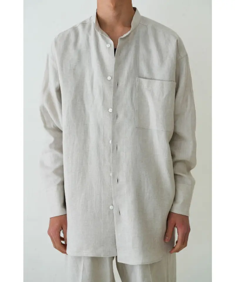 POSTELEGANT - LINEN CHAMBRAY SHIRT | proerdbrasil.com.br