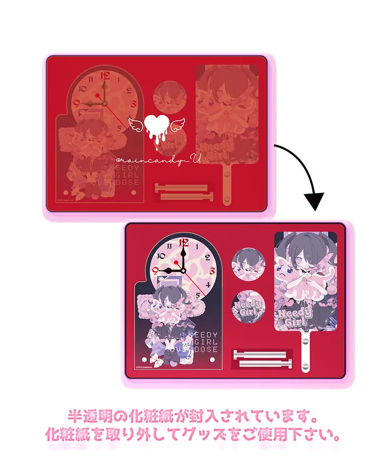 格安 GIRL NEEDY OVERDOSE グッズ Anniversary 1st キャラクターグッズ