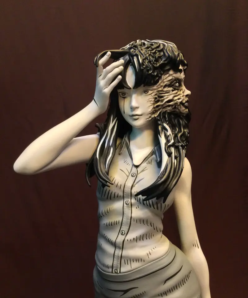 伊藤潤二 富江 1/6 ガレージキット ガレキ スタチュー②